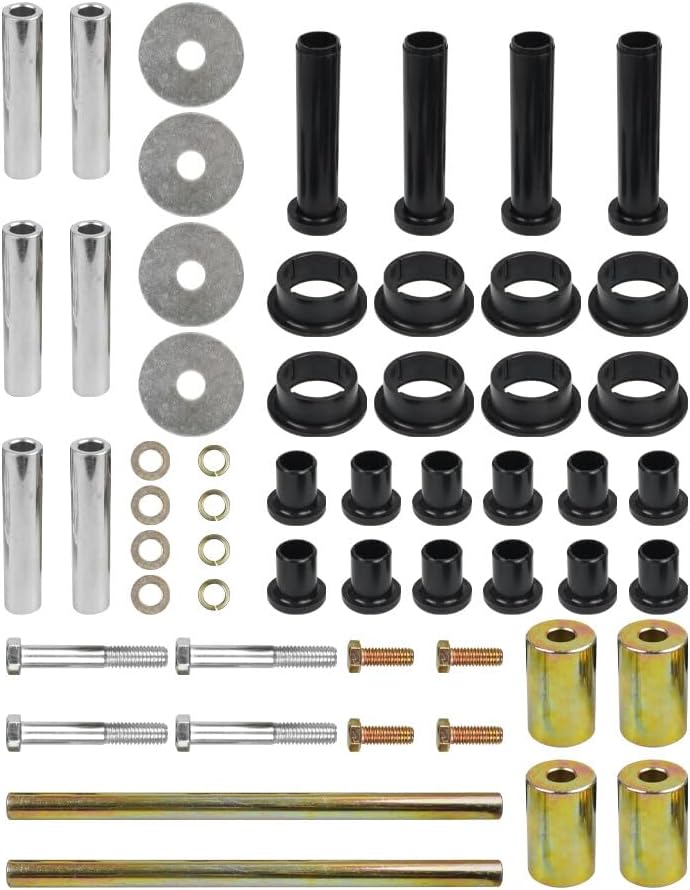 ya 4 8.14 A-Arm Bushing Shafts Kit Rear Left Right for Polaris Sportsman 400 450 600
