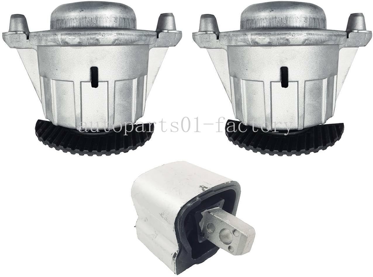 ya 5 8.24 baidi 3PCS Engine Motor & Transmission Mount for Mercedes-Benz C300 C350 E350
