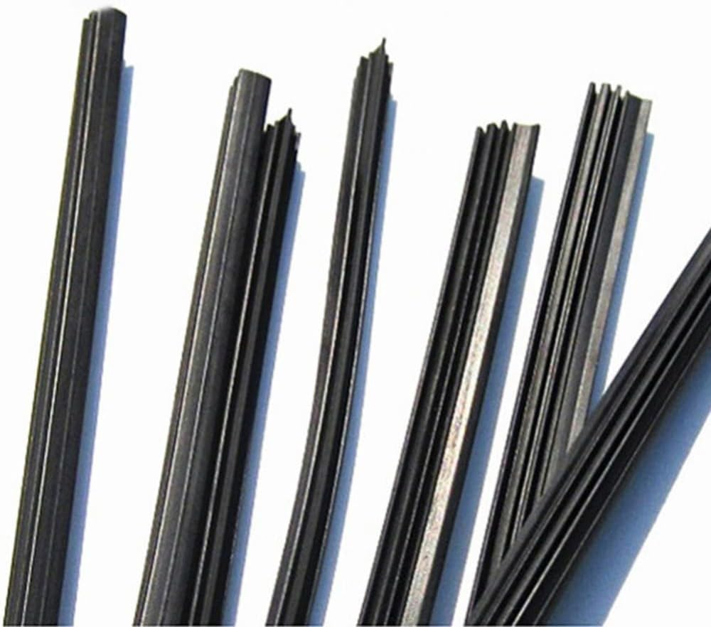 ya 6 8.14 2pcs 28 inch Universal Car F for Rameless Windshield Wiper Rubber Strips Wiper Arm
