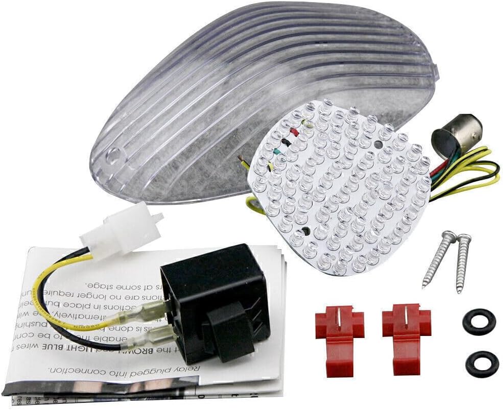 ya 5 8.24 baidi Tail Light Turn Signal bulbs for Kawasaki Meanstreak 900 Classic 20002-2005
