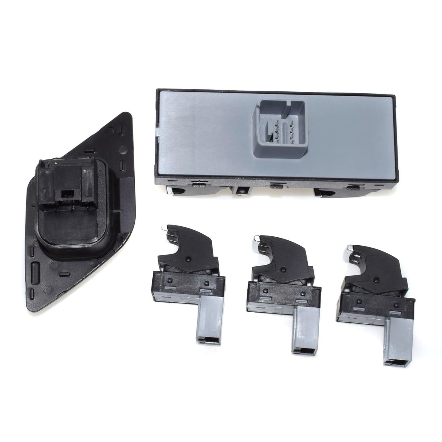 ya 6 8.24 baidi Chrome Power Window Switch + Mirror Switch Kit for VW for Jetta for Golf MK5 Passat B6