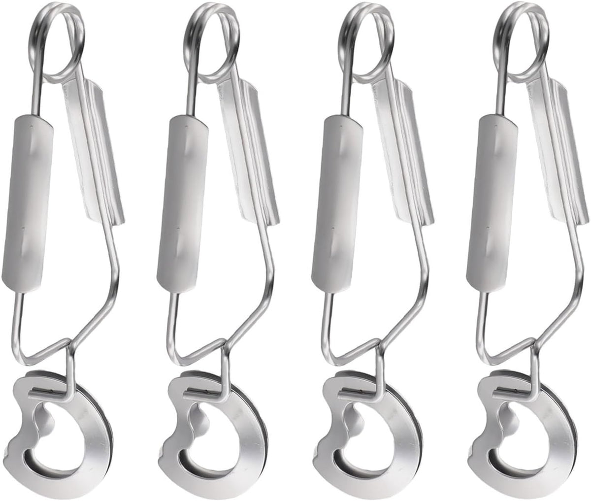 ya 14 9.20 baidi Multi purpose Snail Tongs Stainless Steel Kitchen Serving Tongs Set of 4