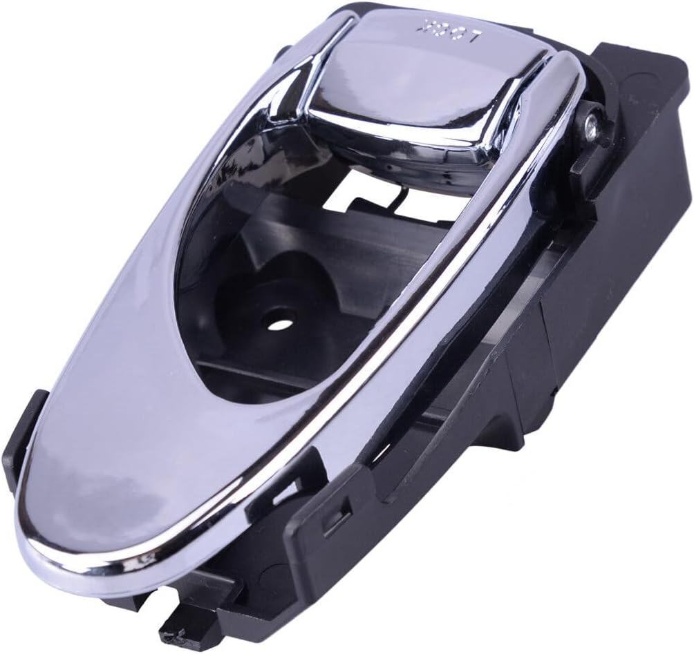 ya 4 8.14 Left Side Inner Door Handle Silver Chrome Plastic fits Daewoo Leganza 97-02