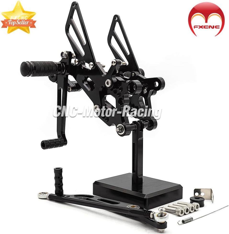 ya 5 8.10 Suitable for YZF R6 R6S 2006-2018 2019 2020 CNC Gear footrest Foot Pedal Shifter
