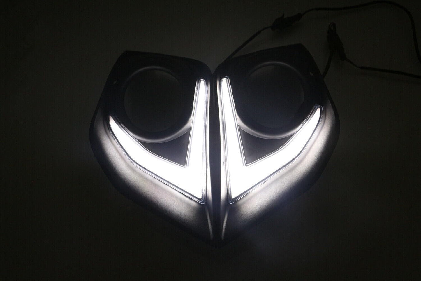 ya 2 8.15 White LED daytime running fog light suitable for Mitsubishi Outlander Sport ASX 2016-2017