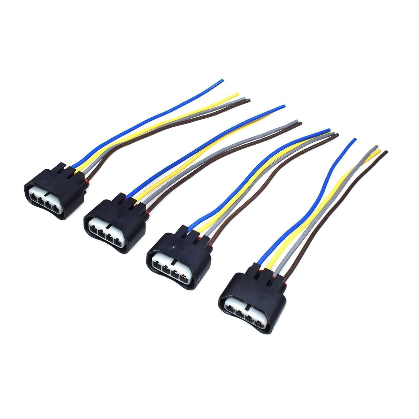 ya 4 8.8 4-Piece Ignition Coil Female Connector Plug Harness Suitable for Toyota for Lexus 2AZFE 1ZFE