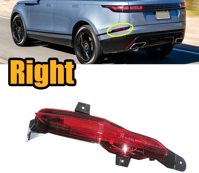 ya 2 8.15 Right rear bumper fog light reflector for Range Rover Velar P380 2018-2019