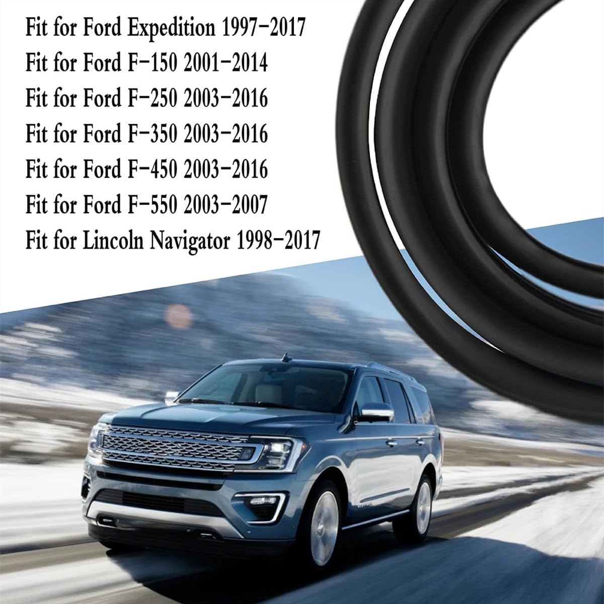 ya 5 8.10 Sunroof Glass Seal Gasket Fits for Ford F150 F250 F350 Expedition 5L1Z-7851884-AA