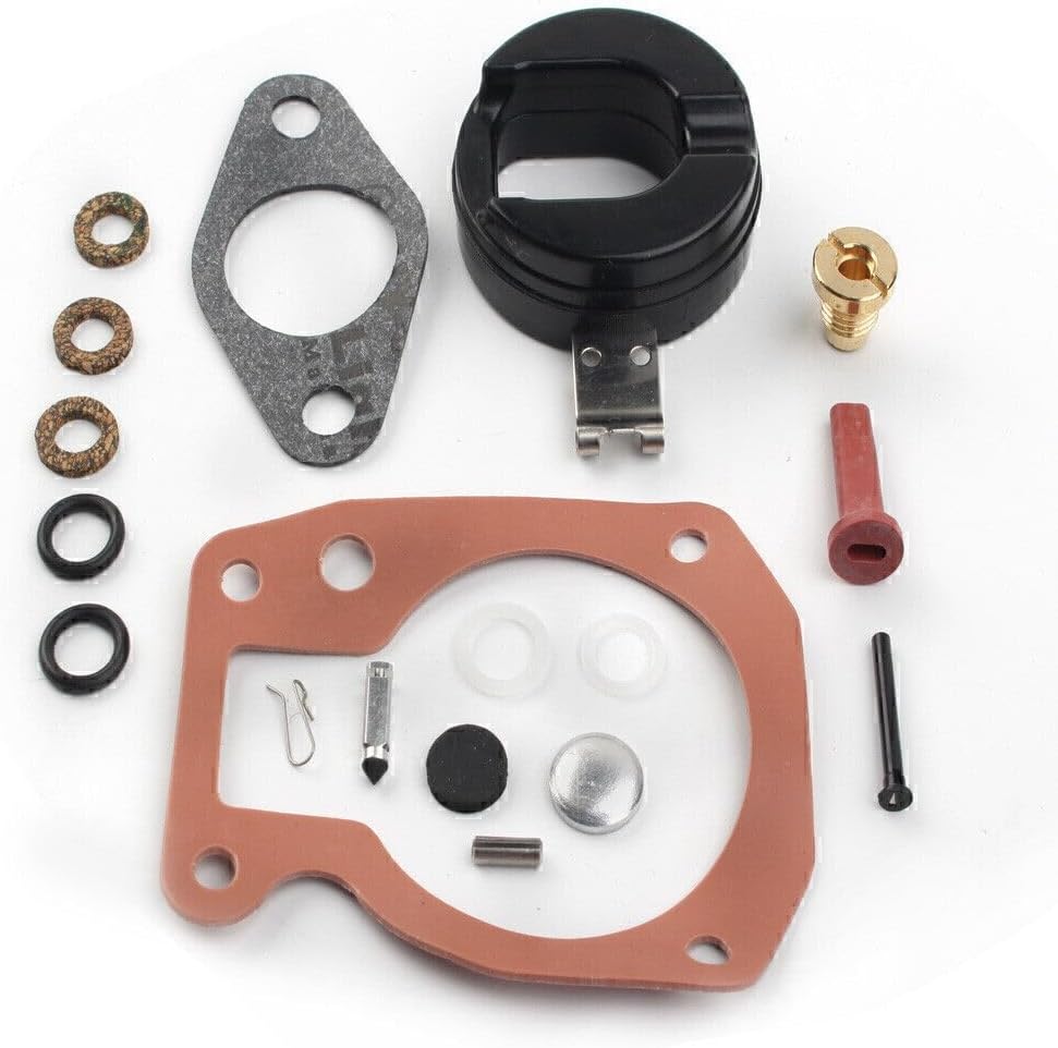ya 2 8.15 Fit Johnson Evinrude OE Outboard Carb Kit With Float 439070 BRP/OMC Carburetor