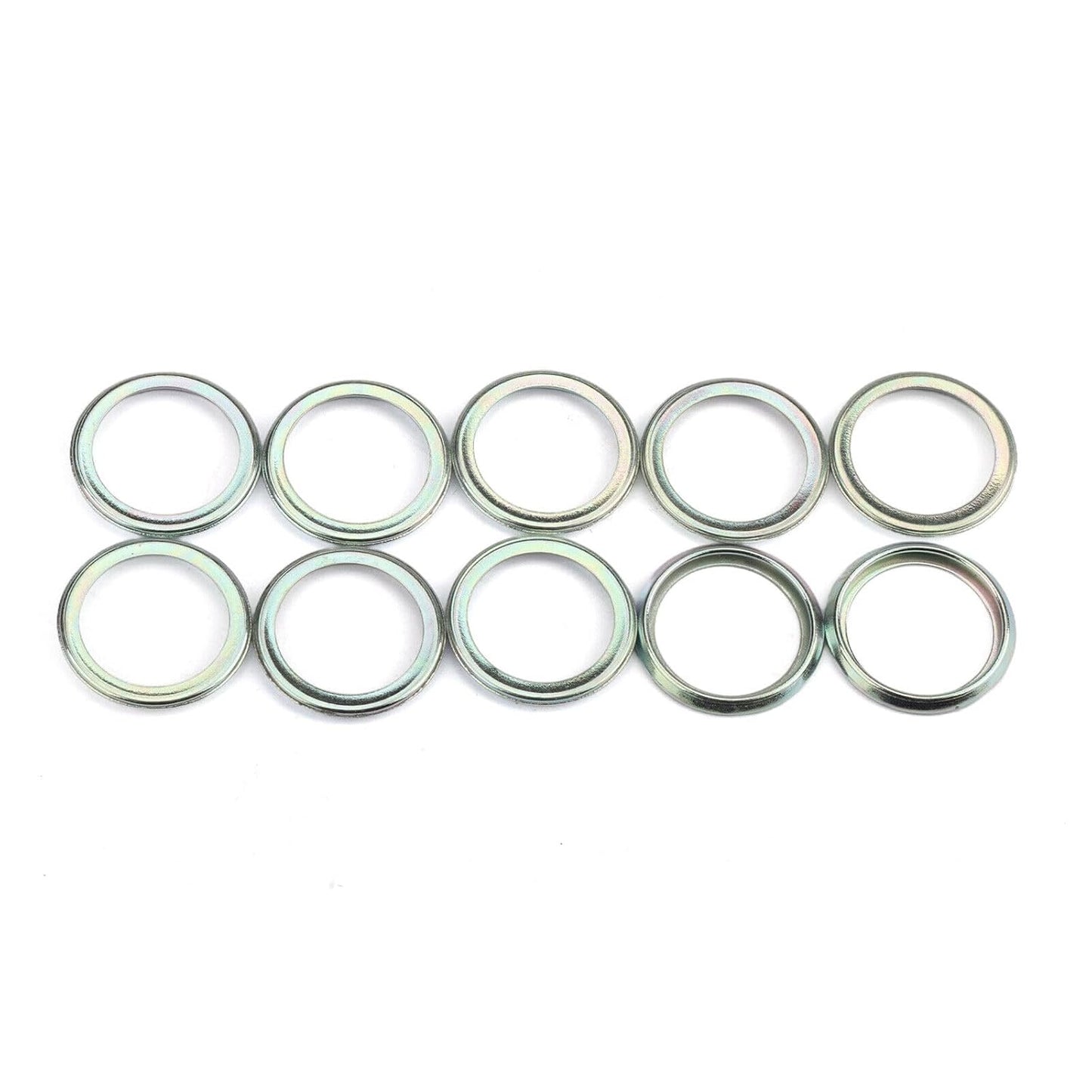ya 4 8.8 100x Silver Drain Plug Sealing Ring for Subaru 2011-2021 803916010