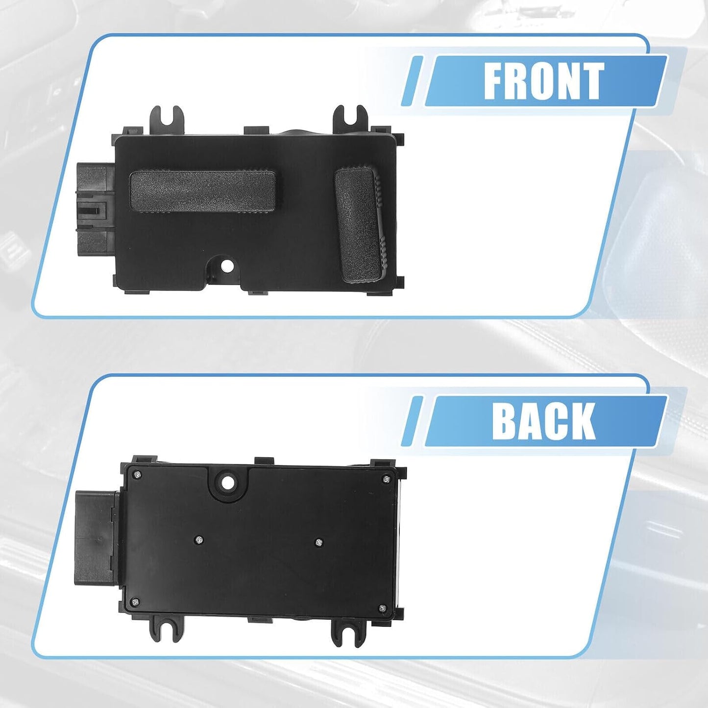 ya 6 8.24 baidi Fit for GMC Sierra 12450254 Right Passenger Side 8 Way Power for SEAT Control Switch