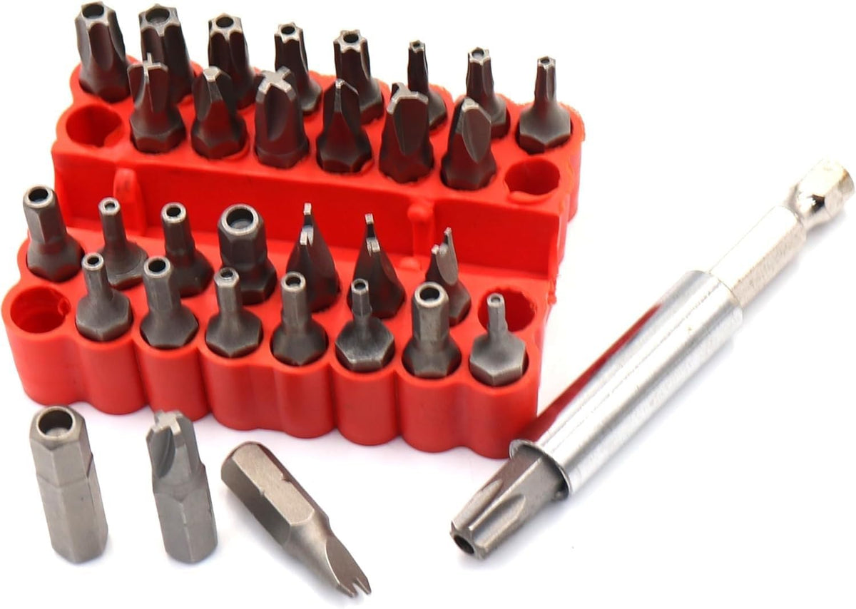 ya 28 10.13 baidi 33PCS Proof Security Hex Key Set Torq Spanner Torx Bits &Tamper Screwdriver