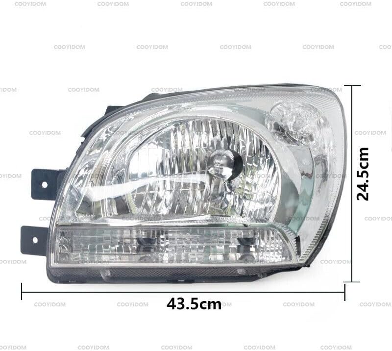 ya 10 9.16 baidi 1Pcs Headlights Running Lights Headlights Right for Kia Sportage 2005-2008