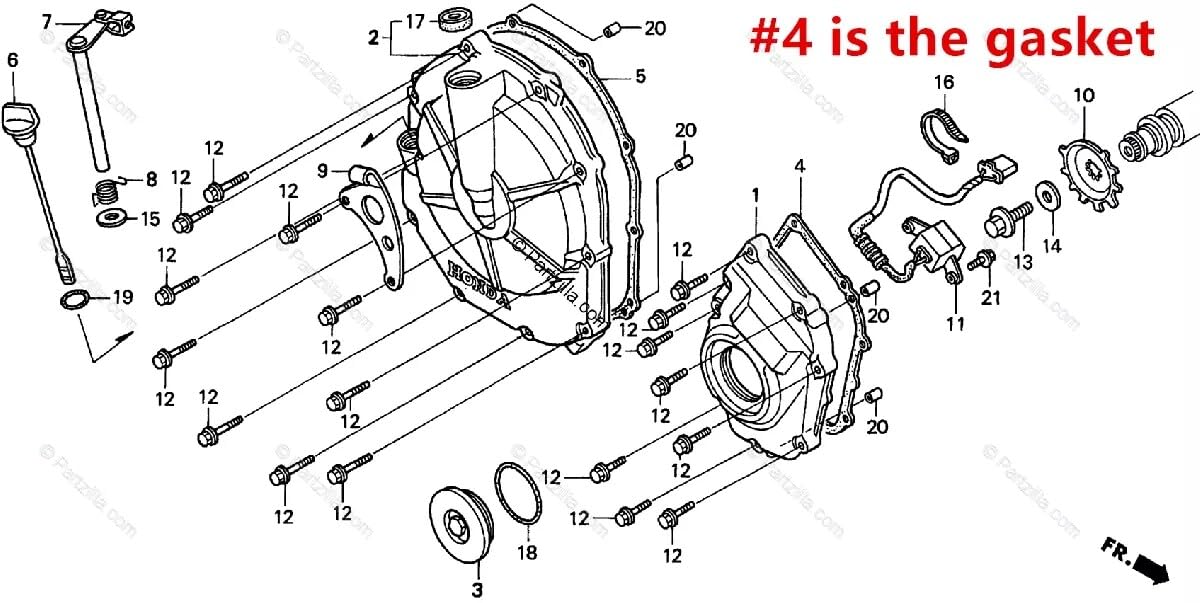 ya 13 9.15 baidi Trigger Cover Seal ket for Honda Wasp 600 Bumblebee 900 CB600F 98-06 CB900F