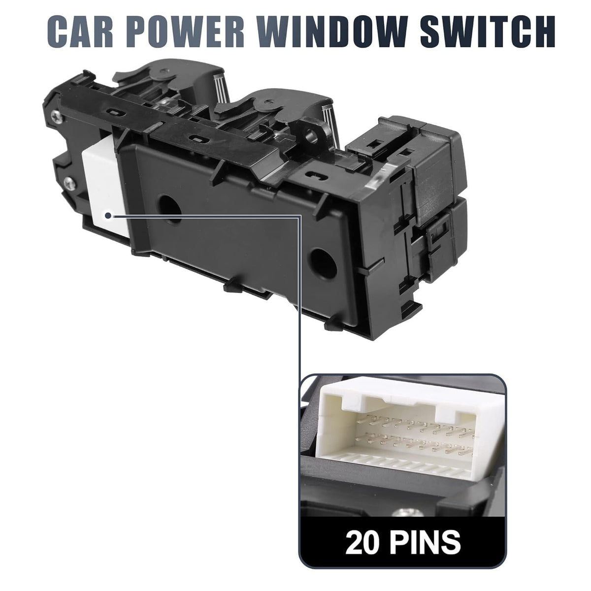 ya 5 8.10 Driver Side Master Power Window Switch 84040-06070 for Toyota for Camry 2018-2020
