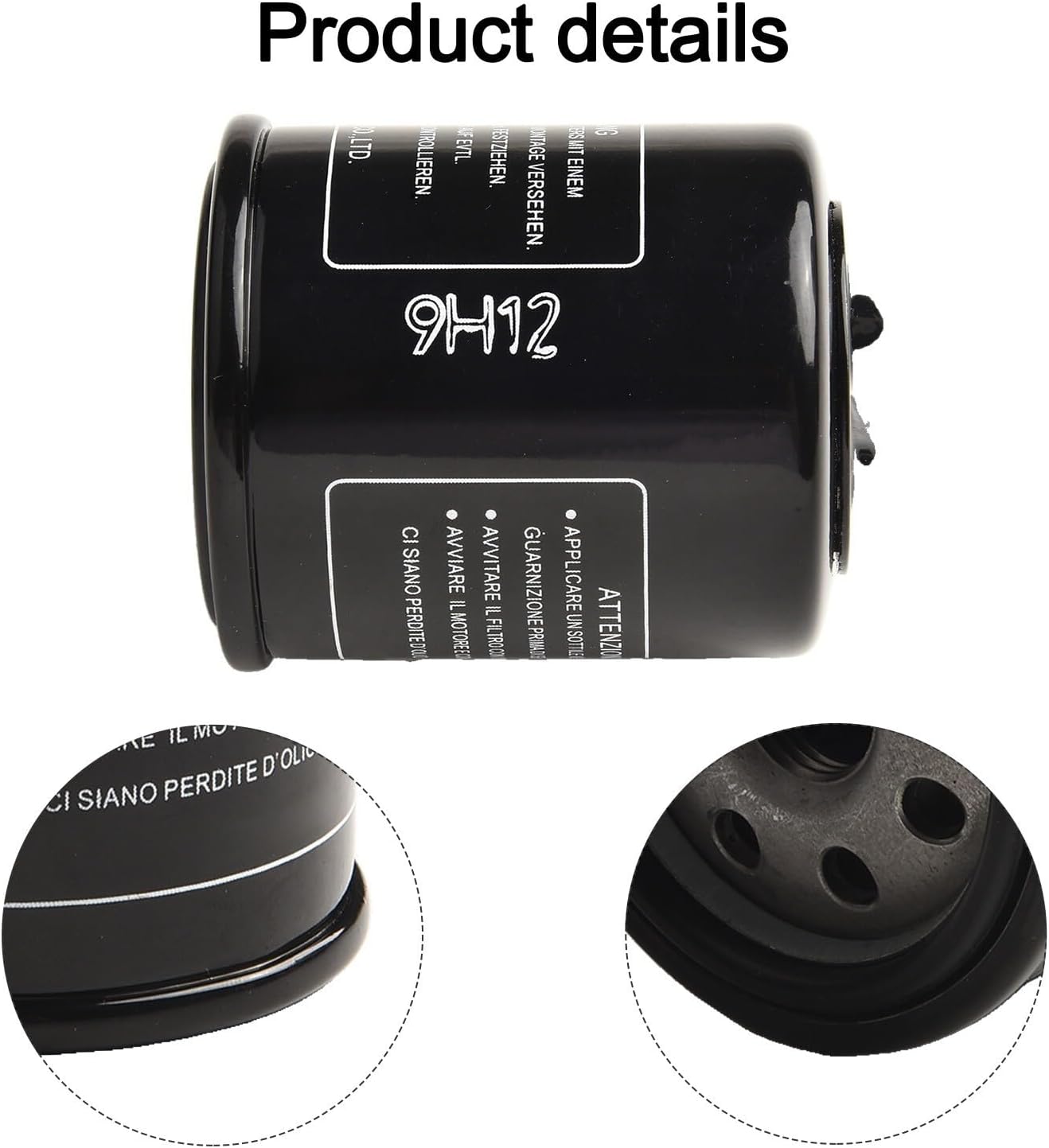 ya 4 8.24 baidi New Oil Filter Car Engines Fit For Piaggio 125 HF183 HiFlo Parts