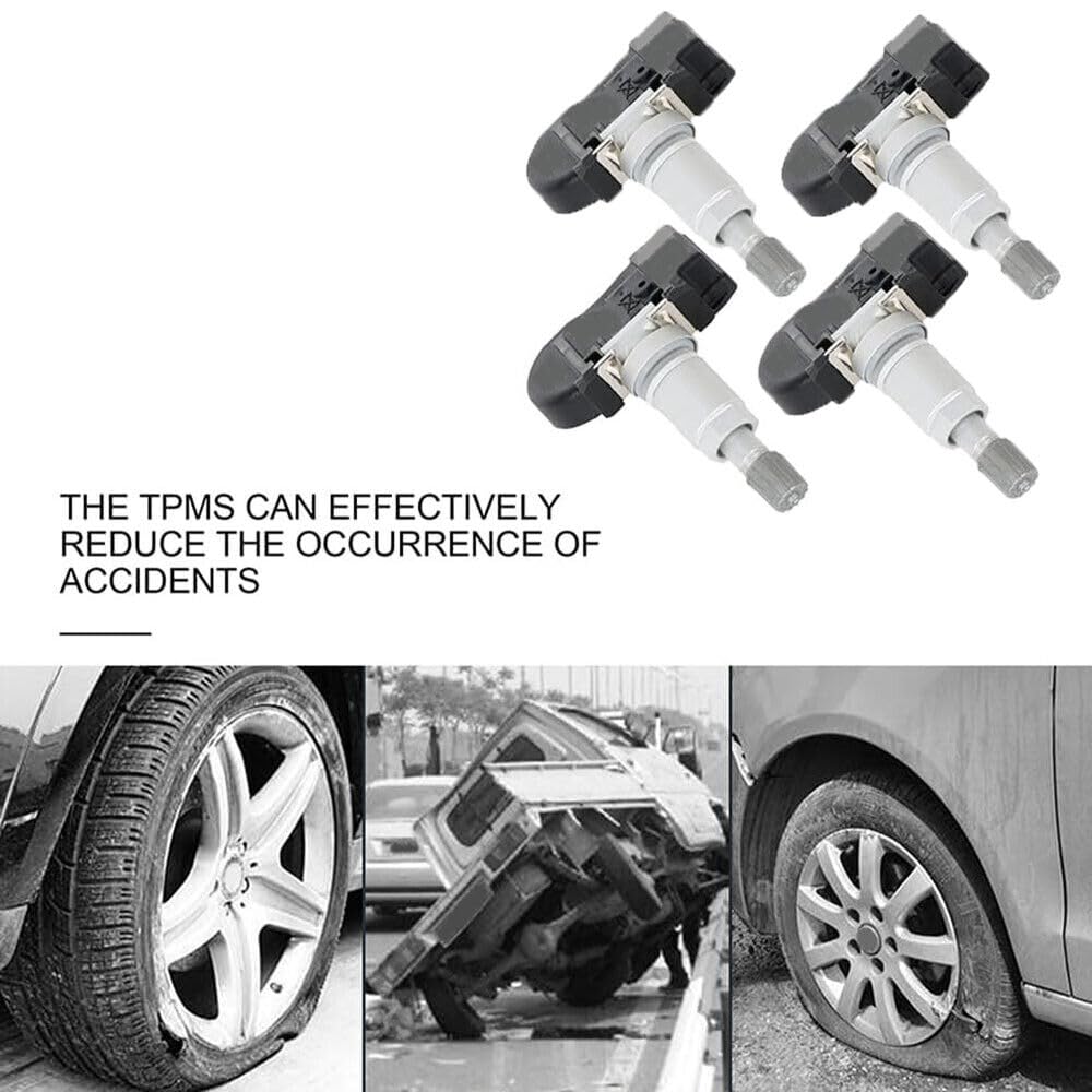ya 3 8.24 baidi 4pcs Tire Pressure Sensor TPMS 433MHz for Range Rover Sport LR070840