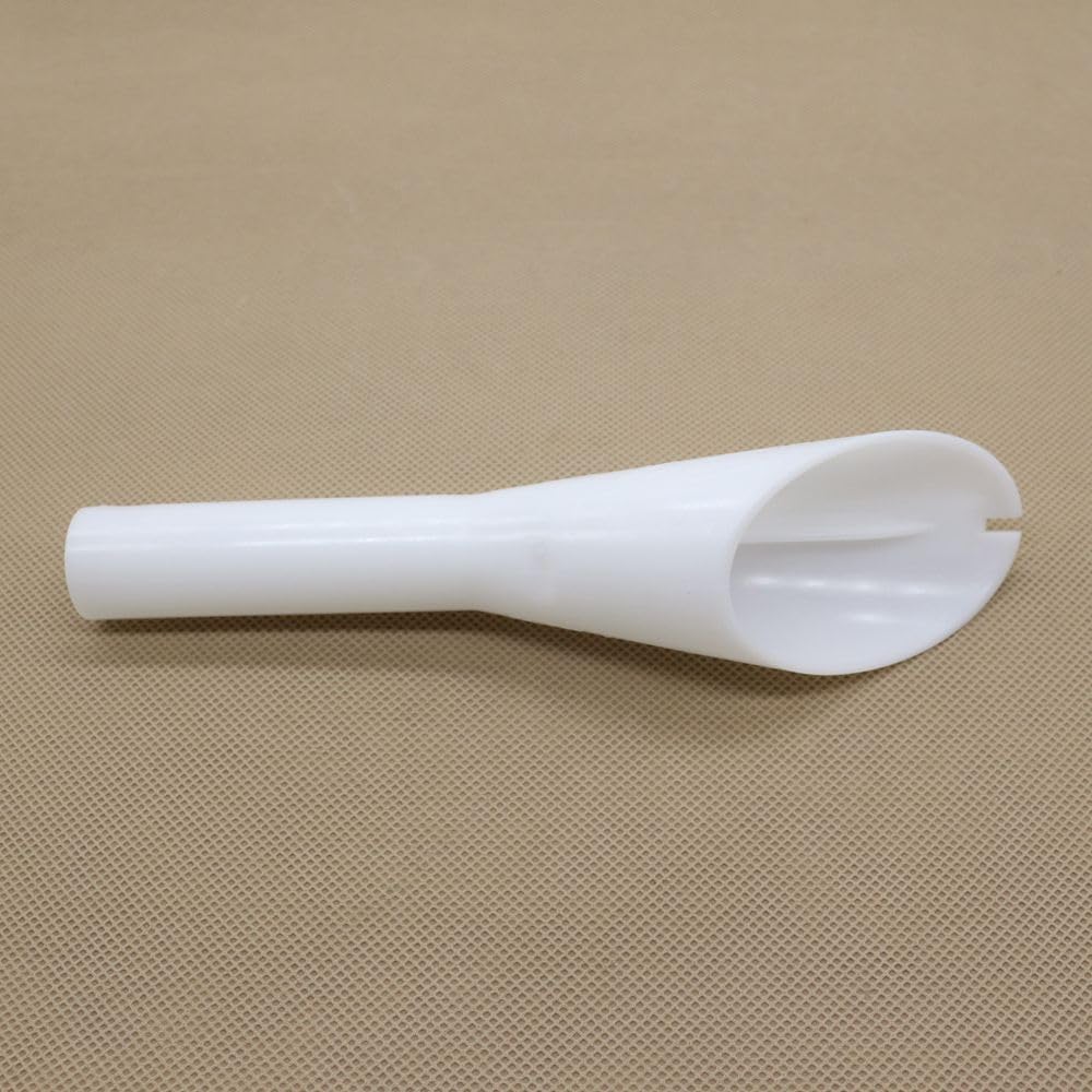 ya 5 8.10 1-Pack Flammable Oil Tank Fill Funnel Adapter White 1782177 1833948 for Ford F-150