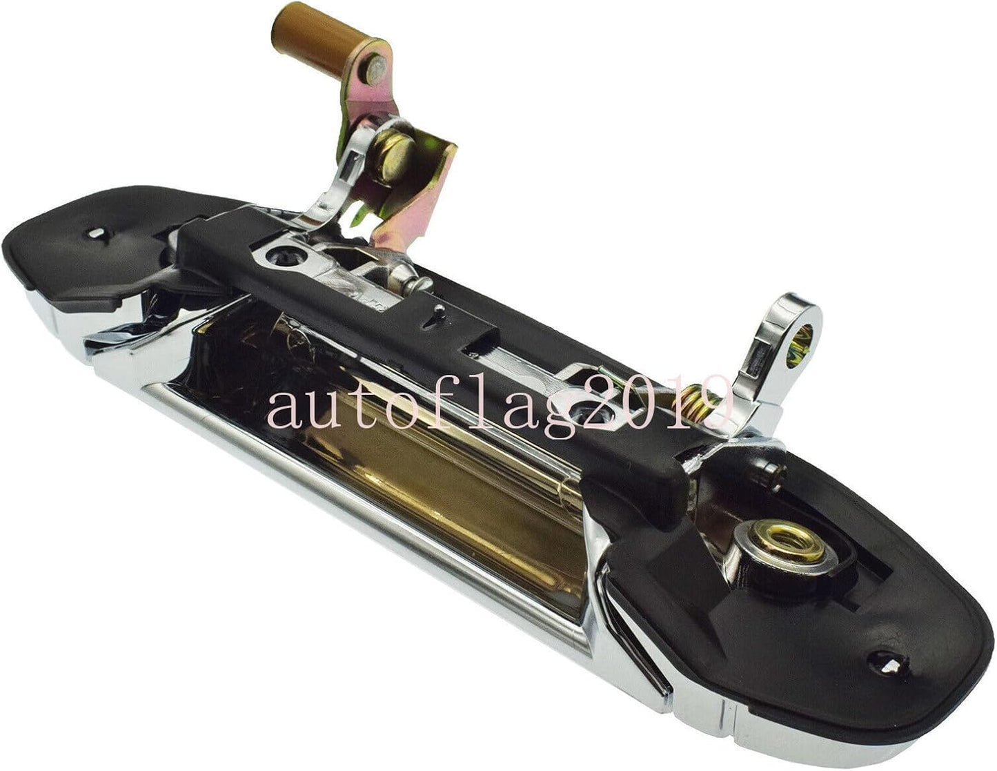 ya 2 8.15 Exterior Door Handle Chrome Rear Left for Mitsubishi Pajero Montero 1992-1998