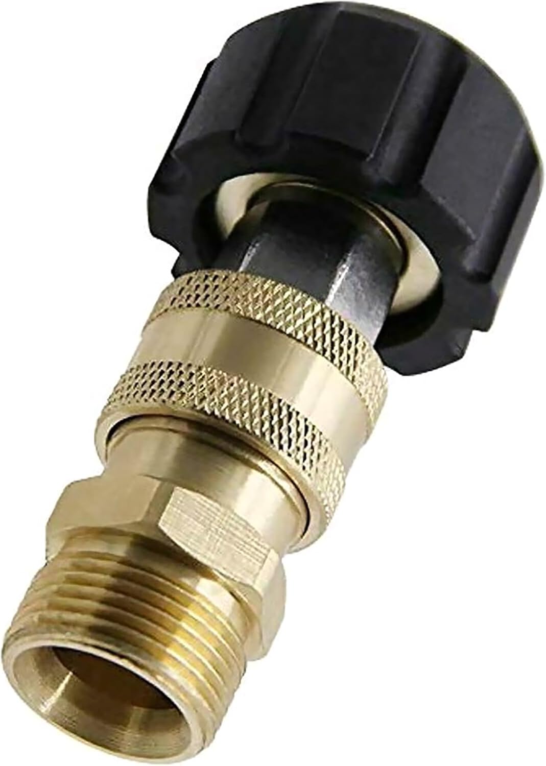 ya 26 10.21 baidi Brass+Stainless Steel Pressure Washer Hose Connector Adapter Replacement Parts