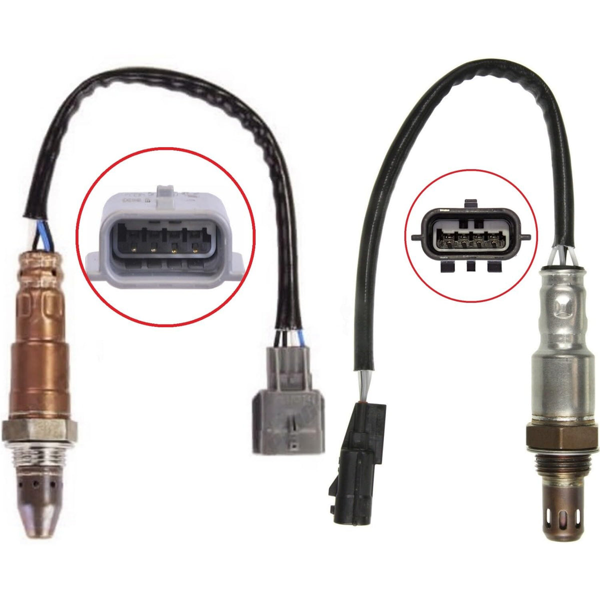 ya 9 10.24 2-Pack Oxygen O2 Sensor for 2014-2019 for Nissan Rogue 2.5L L4 Upstream + Downstream -