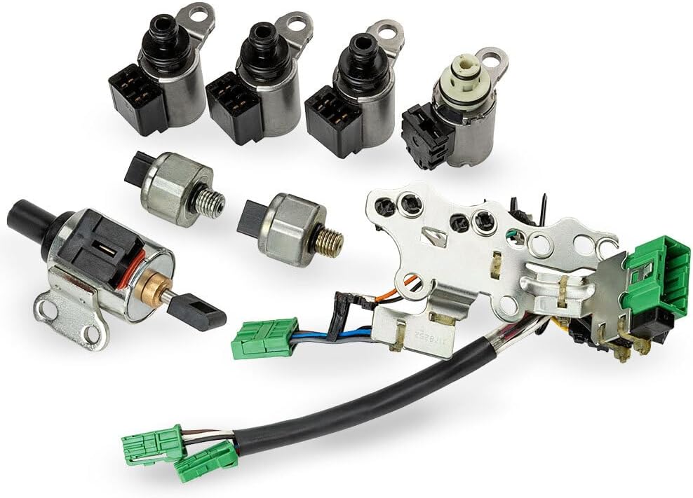 ya 10 9.16 baidi 8PCS JF011E RE0F10A F1CJA Valve Body Solenoids for Nissan Sentra 2008 L4 2.0L