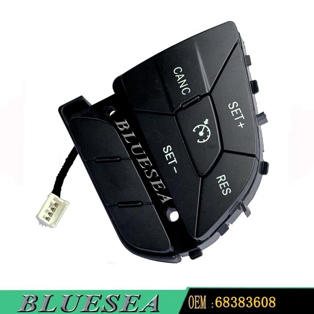ya 5 8.24 baidi 68383608 Right Steering Wheel Control Switch for 14-2019 for Chrysler for Dodge for Jeep