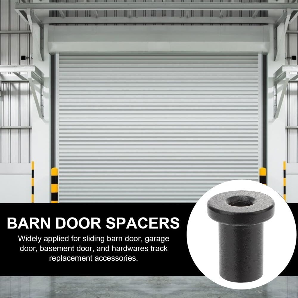 ya 26 10.21 baidi 5Pcs Flat Track Spacer Barn Door Connector Sliding Door Hardware Component