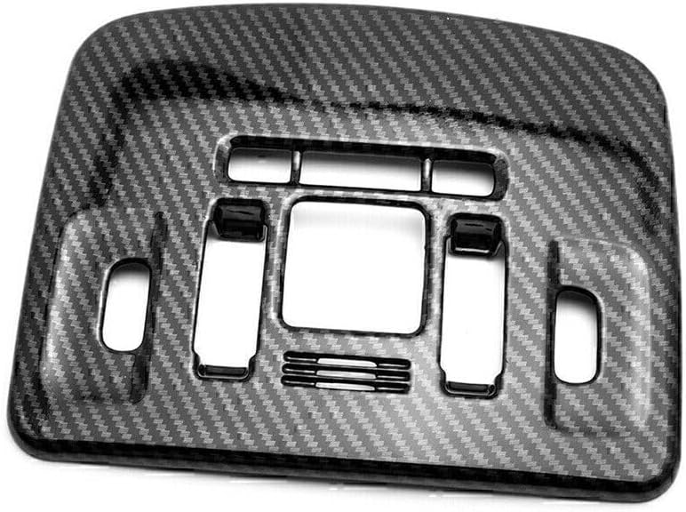 ya 9 10.24 Front Reading Light Lamp Cover Trim for Toyota for Camry 2018-2019 Carbon F