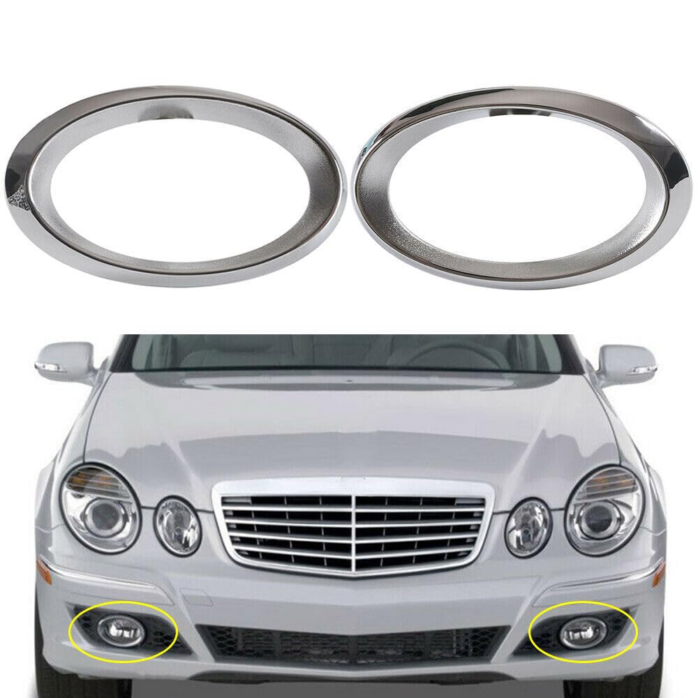 ya 4 8.8 Protective case, Left + Right, Chrome fit for Benz S211 W211 E-Class W211