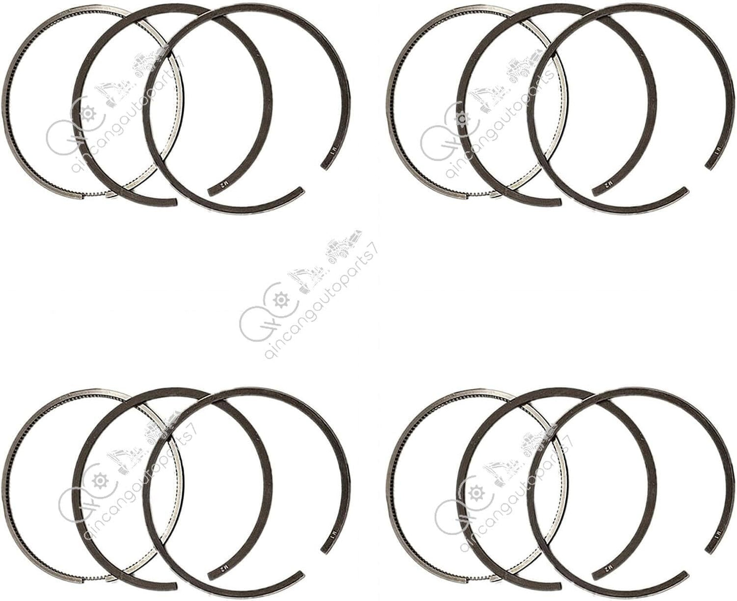 ya 4 8.24 baidi 4 sets of piston rings 6140-31-2040 6140312040 Komatsu 4D92 engine replacement parts