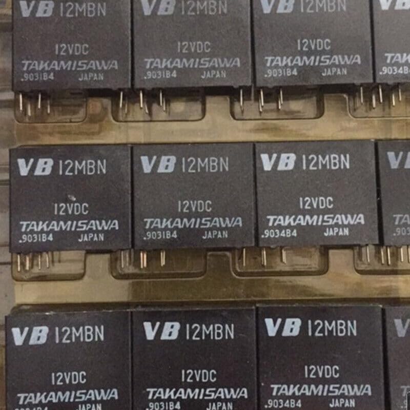 ya 16 10.20 baidi 1pc TAKAMISAWA VB 12MBN 12VDC Power Relay 6pin New #W7*-