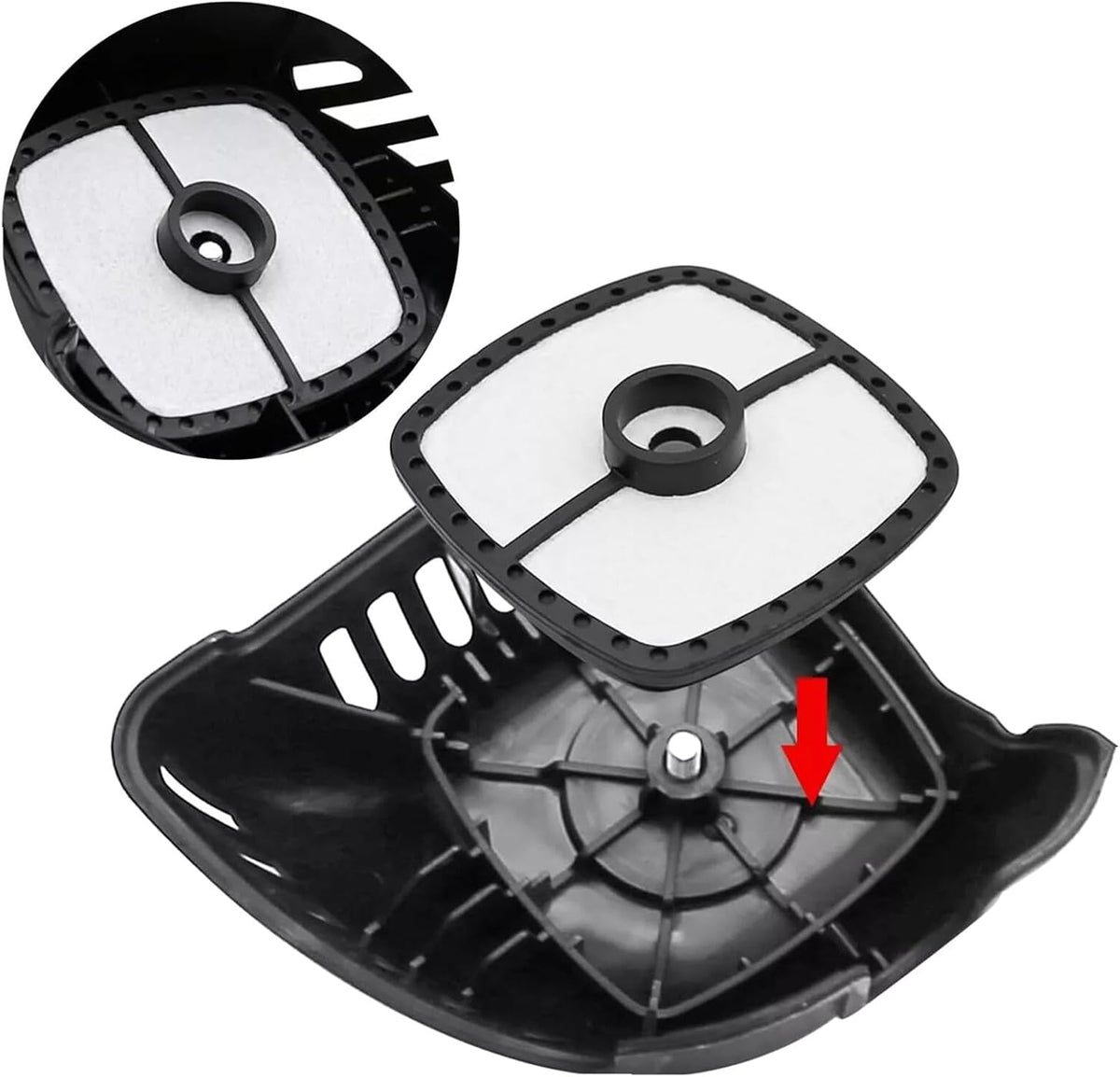 ya 26 10.21 baidi Air Filter Case Replacement for/Shindaiwa SRM-225 GT-225 String Trimmer
