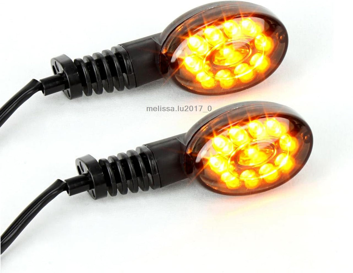 ya 4 8.10 LED Turn Signal Indicator Light for Kawasaki Ninja 250R 2008 2009 2010 2011 2012