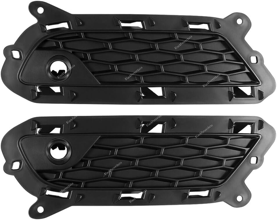 ya 27 10.13 baidi 2x for Land Rover for Range Rover Evoque 16-19 LH+RH Front Lower Grille Cover Bezel