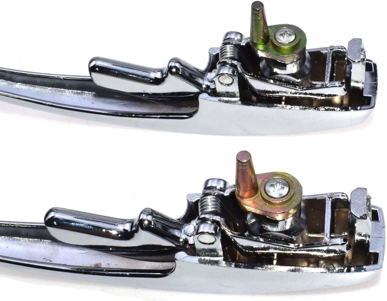 ya 2 8.15 2-Pack Front Door Handle with Key for 1974-1979 for VW Beetle 1.6L 113837205M