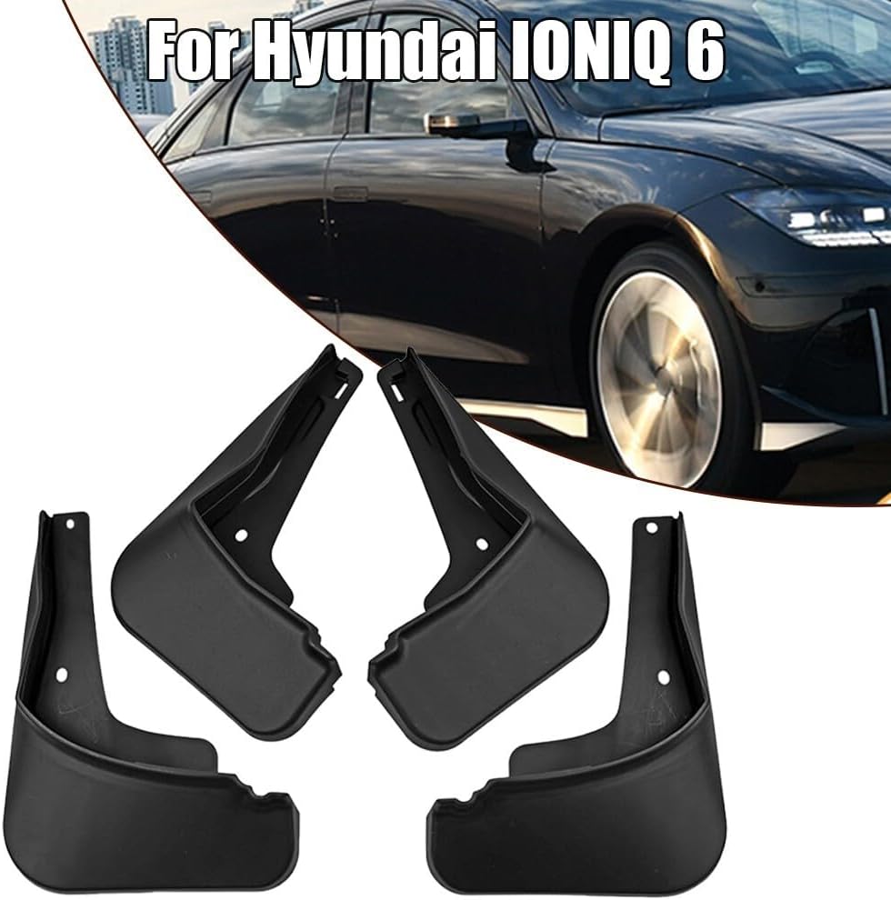 ya 7 8.24 baidi Premium Splash Guards for Hyundai Ioniq 6 2022+ 4-Piece Set