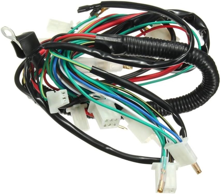 ya 5 8.10 Electric Wiring Harness For Chinese ATV UTV Quad 4 Wheeler 50 70 90 110cc 125cc