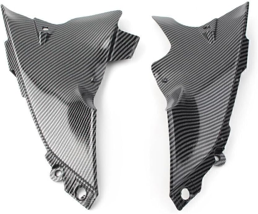 ya 23 10.7 baidi Front Dash Air Tube Trim Cover for Yamaha YZF-R1 YZF R1 2004-2006 Carbon Pattern