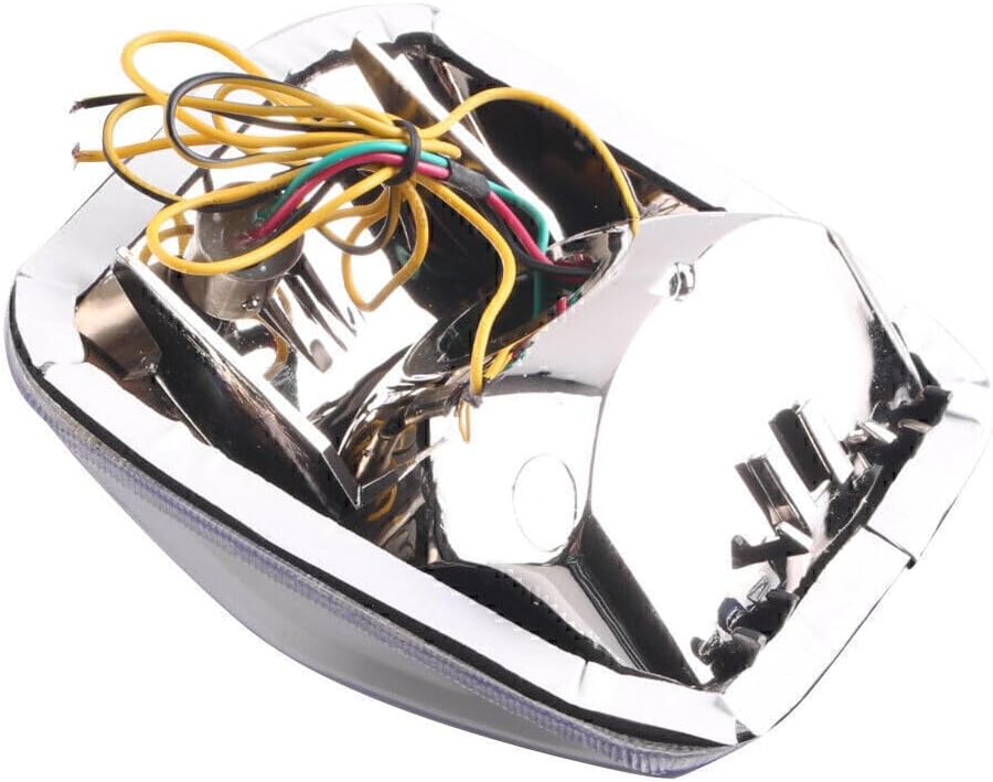 ya 5 8.24 baidi Clear Tail light turn signal Light Fit Harley Deuce All Years/V-ROD 2002-2011