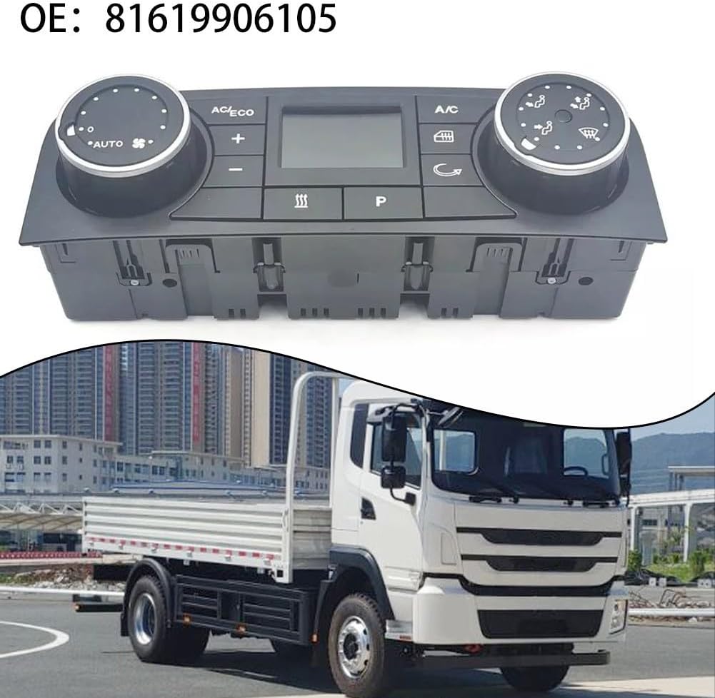 ya 13 9.15 baidi A/C Heater Conditioning Control Switch Panel For for MAN TGS TGX TGL TGM 81619906105