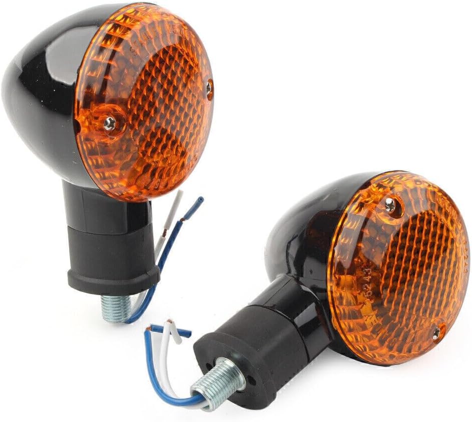 ya 6 8.24 baidi 2x Turn Signal Light Indicator Blinker Amber Lamp Fit for Yamaha Bolt XVS950 14-18