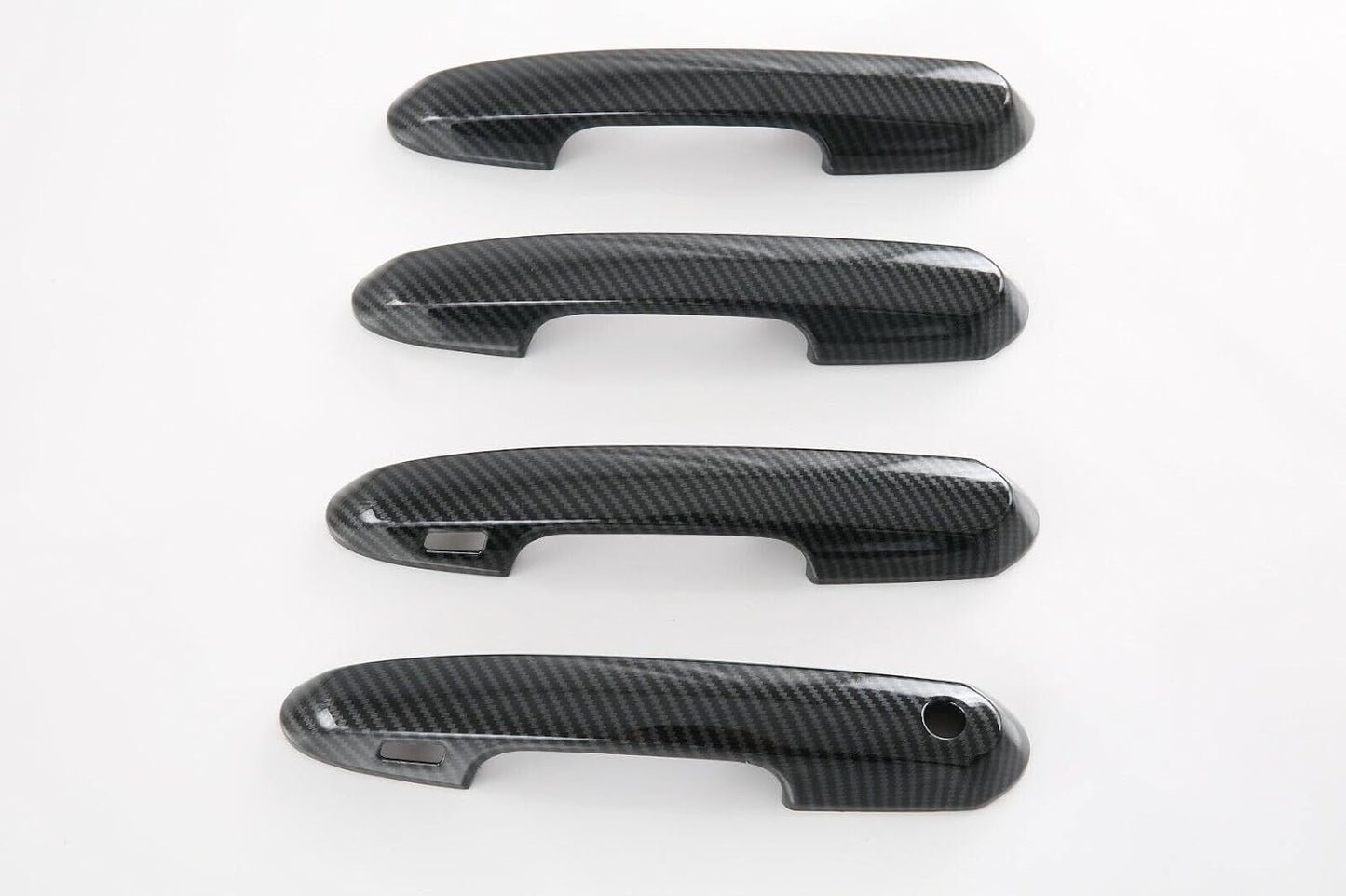 ya 2 8.15 Carbon Fiber Outside Door Handle Cover Trim for 2020-2023 for Toyota Highlander