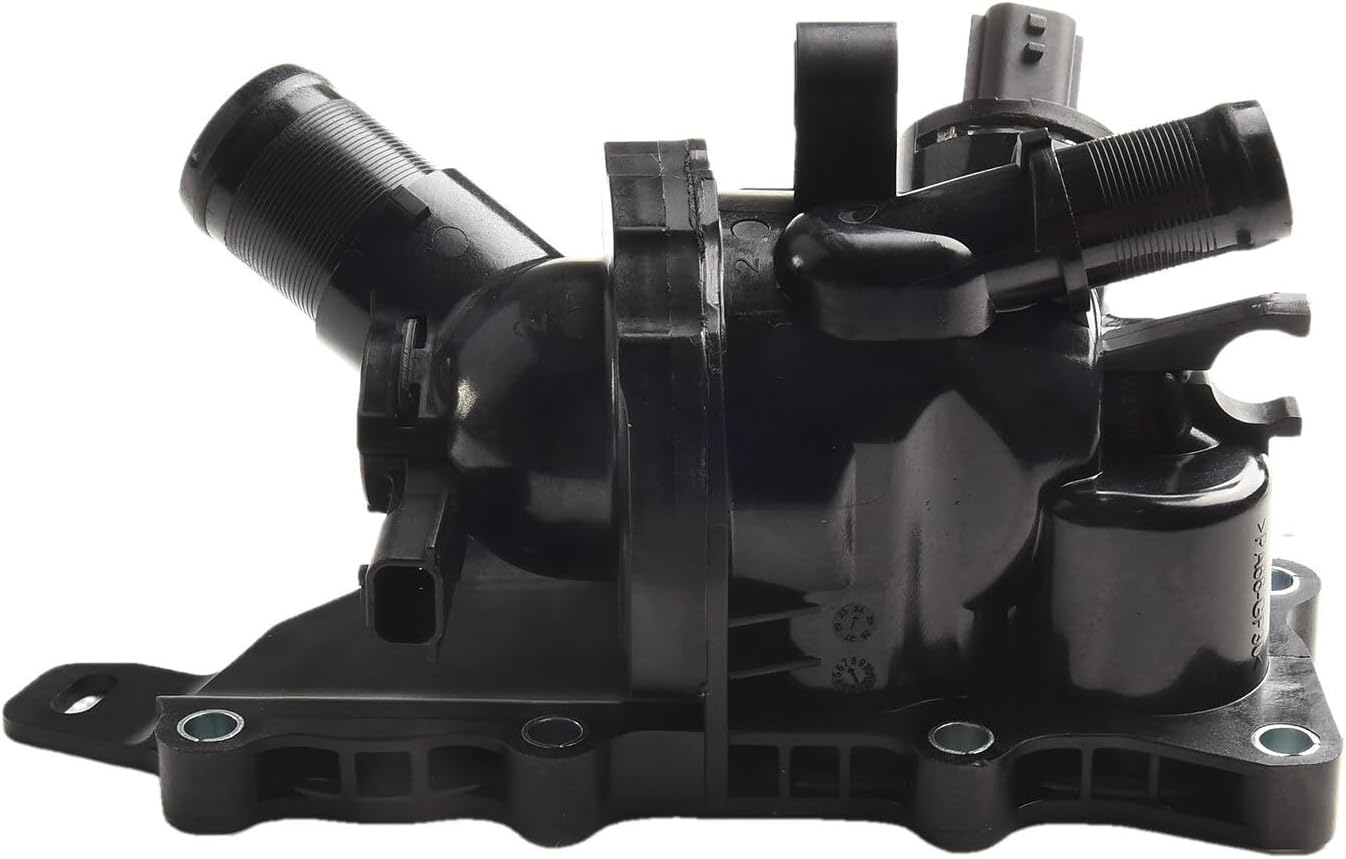 ya 2 8.15 Housing Thermostat Housing 1PC Black for for Nissan For QASHQAI J11/J12-Plastic