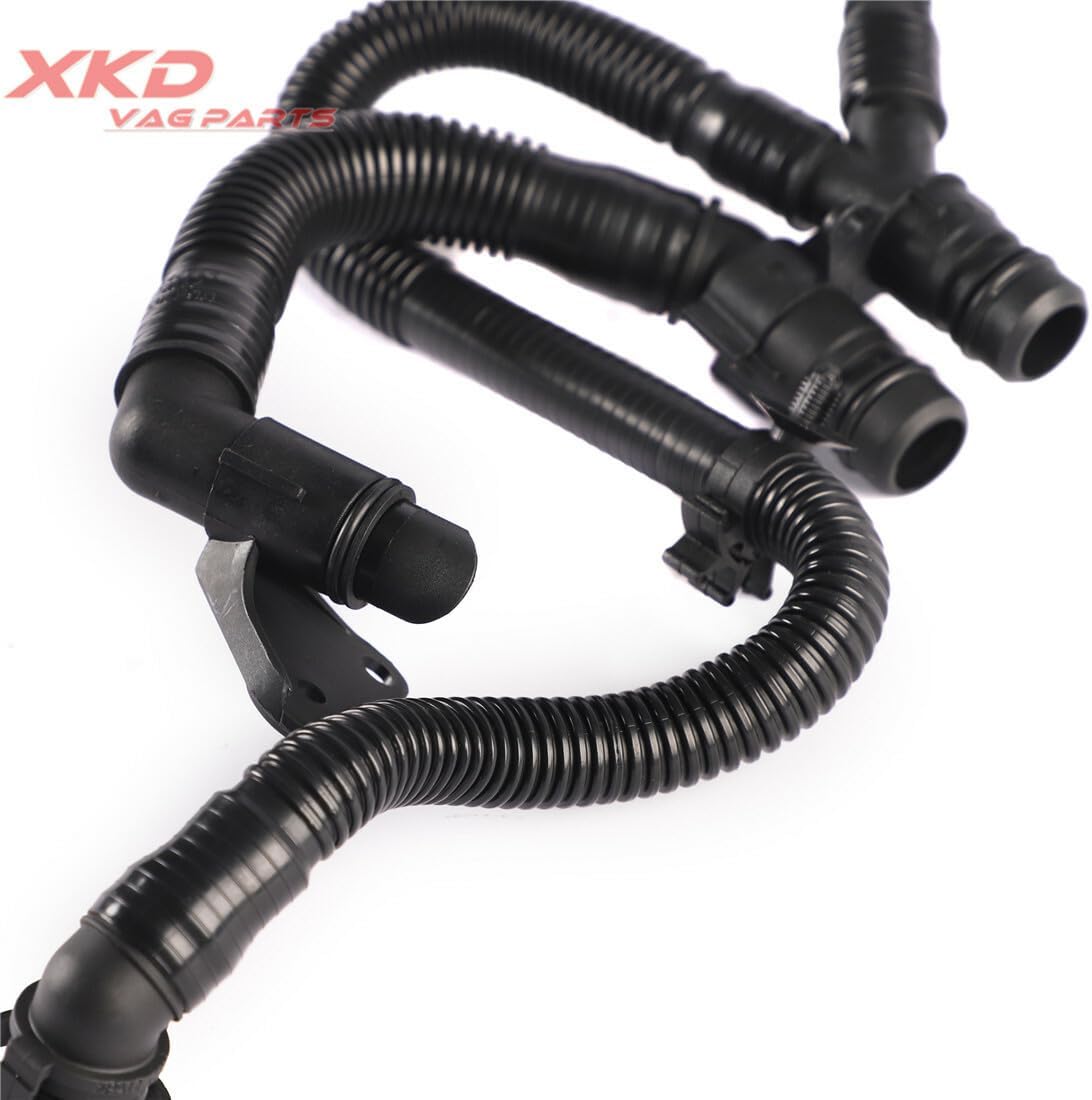 ya 10 9.16 baidi Crankcase Breather Vent Hose Assembly Fit for Audi for A4 A6 for A8 Quattro 3.2L V6