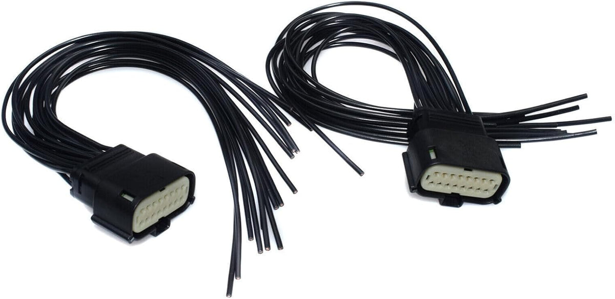 ya 4 8.10 2 Pieces Headlight Connector Tail for Jeep Xenon SRT HID LED for Grand Cherokee