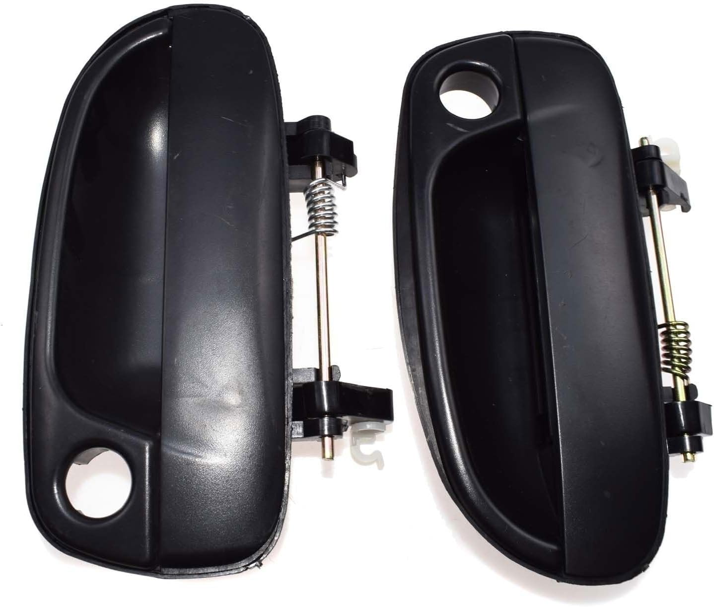 ya 5 8.10 2-piece Set of Black Front Left and Right Exterior Door Handles Suitable for Modern Accents 00-06