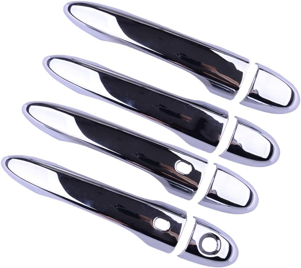 ya 2 8.15 1 Set of Exterior Door Handle Cover Trim Fits for Fiat 500X SUV 2016 to 2023