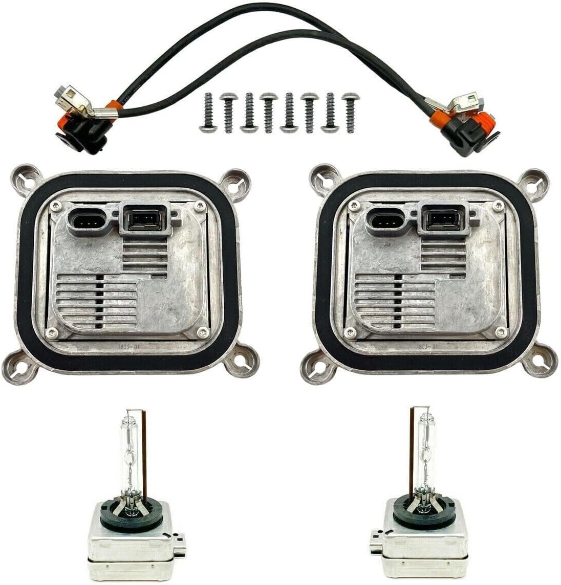 ya 4 8.10 2x For 08-14 for Dodge for Challenger Xenon HID Ballast D1S Bulb Module Controller