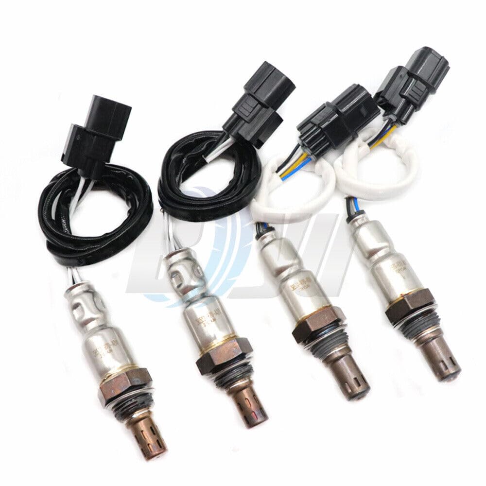 ya 5 8.24 baidi O2 Oxygen Sensor 4 pcs Upstream + Downstream for 2011-2013 for Honda Odyssey V6 3.5L